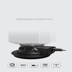 Distribuitor de sisteme de însămânțare cu drone agricole