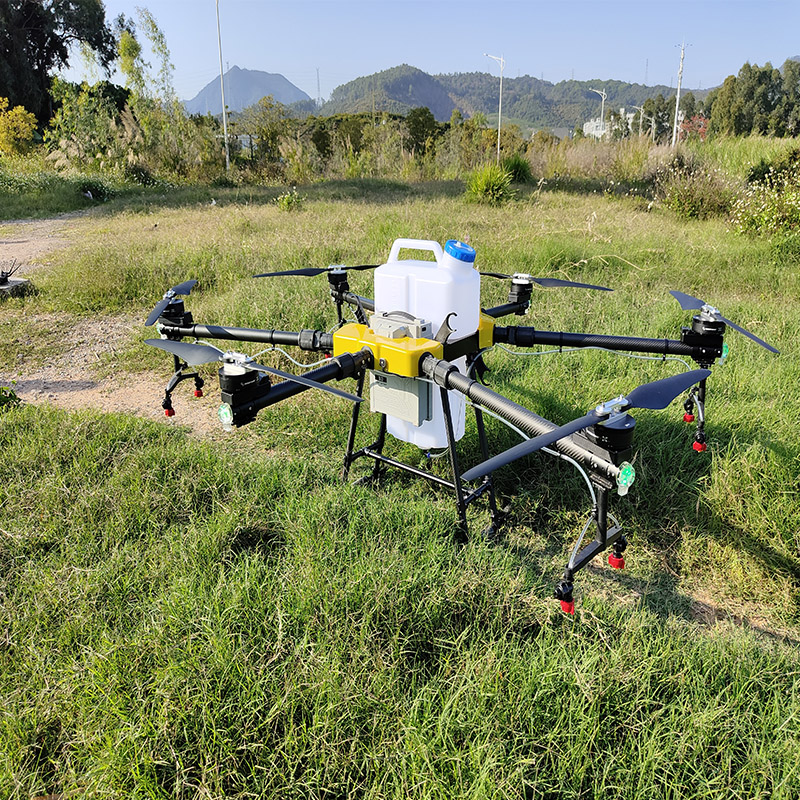 6 axe 30L plug-in pentru fertilizarea dronei de pulverizare agricolă Agricultură drone